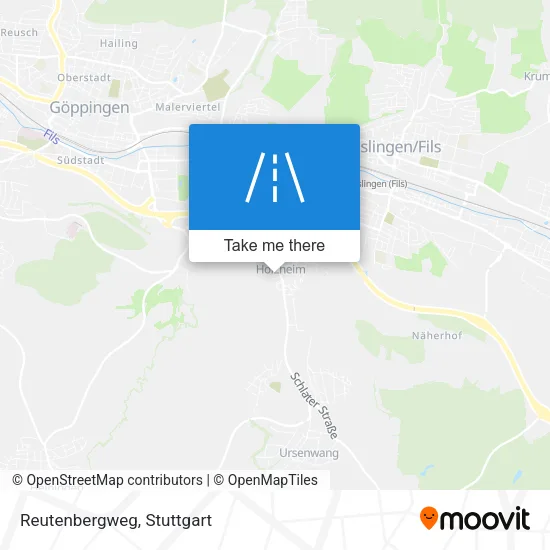 Карта Reutenbergweg