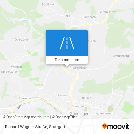 Карта Richard-Wagner-Straße