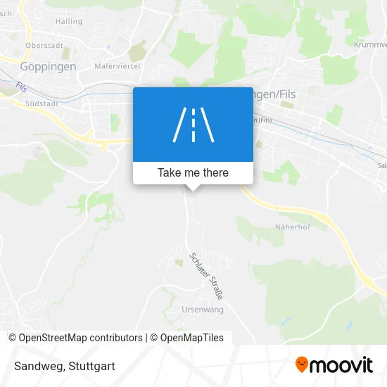 Карта Sandweg