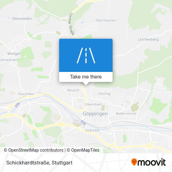 Schickhardtstraße map