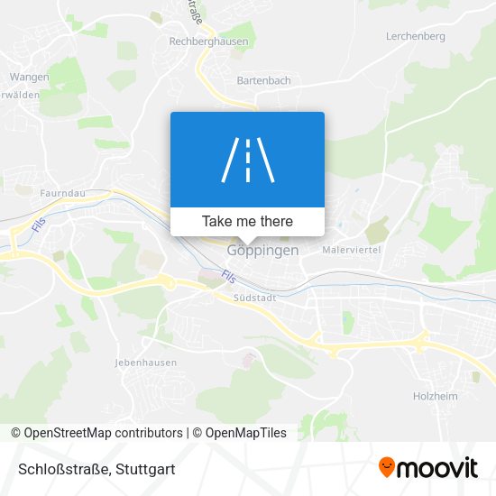 Schloßstraße map