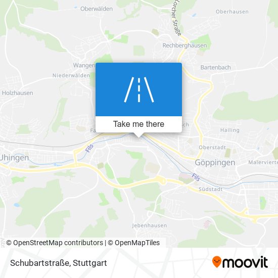 Schubartstraße map
