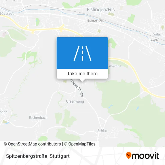 Карта Spitzenbergstraße