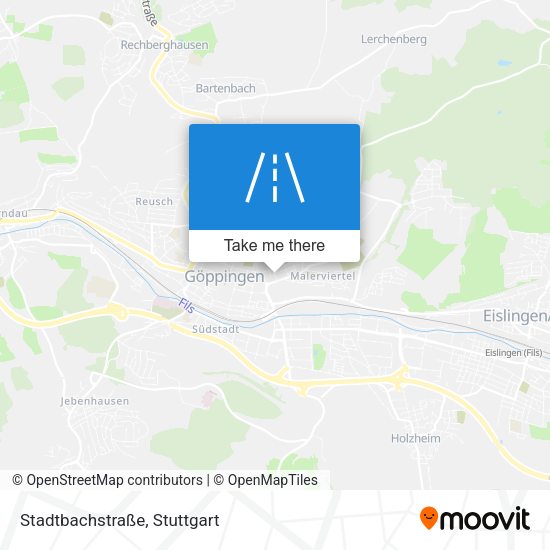 Stadtbachstraße map