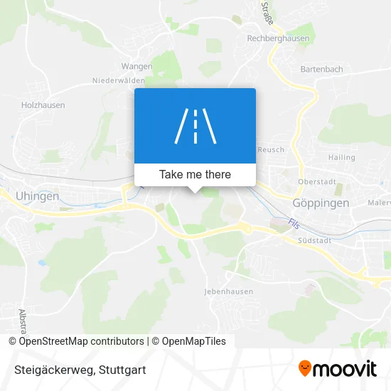 Карта Steigäckerweg