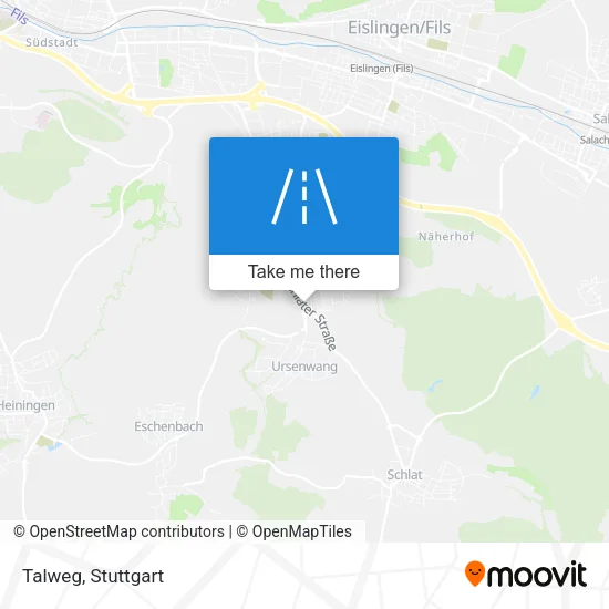 Карта Talweg