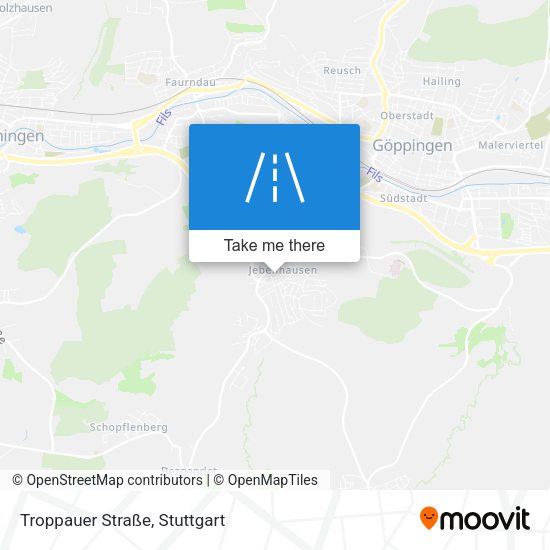 Карта Troppauer Straße