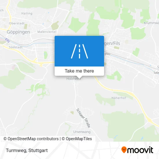 Карта Turmweg