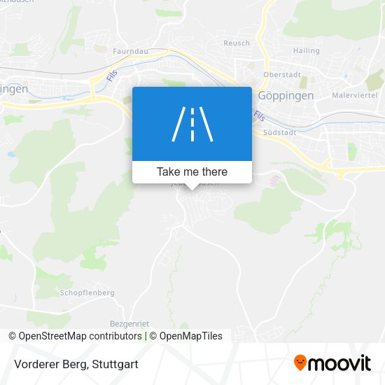 Карта Vorderer Berg