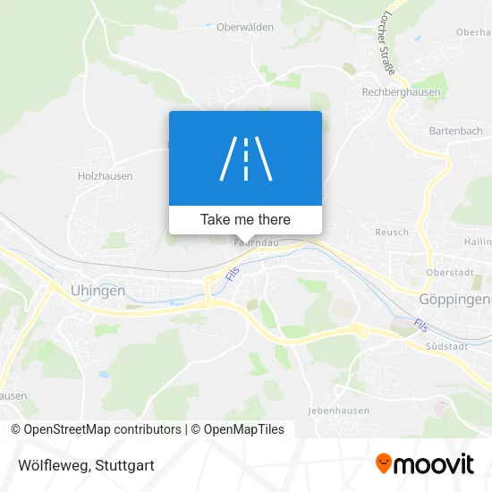 Карта Wölfleweg