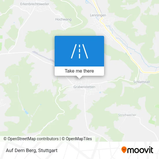 Карта Auf Dem Berg