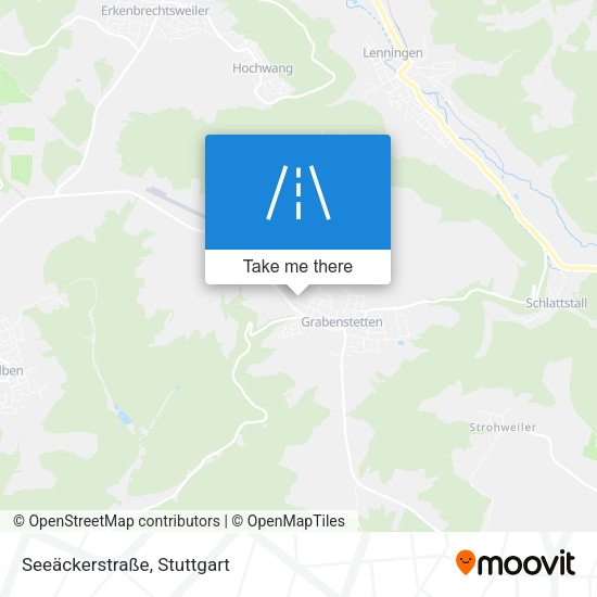 Seeäckerstraße map