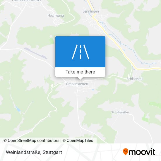 Weinlandstraße map