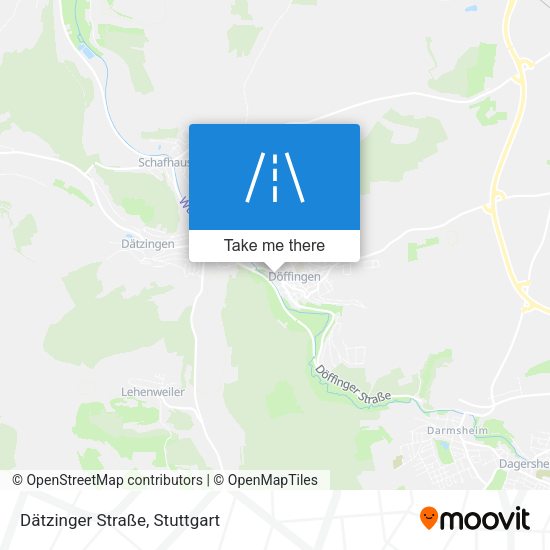 Dätzinger Straße map