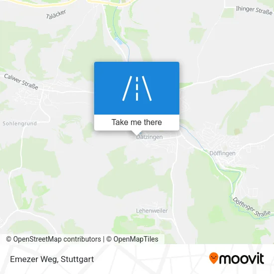 Карта Emezer Weg