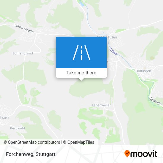 Карта Forchenweg