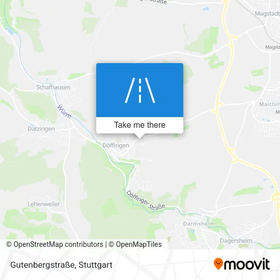 Gutenbergstraße map