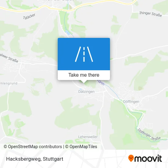 Карта Hacksbergweg