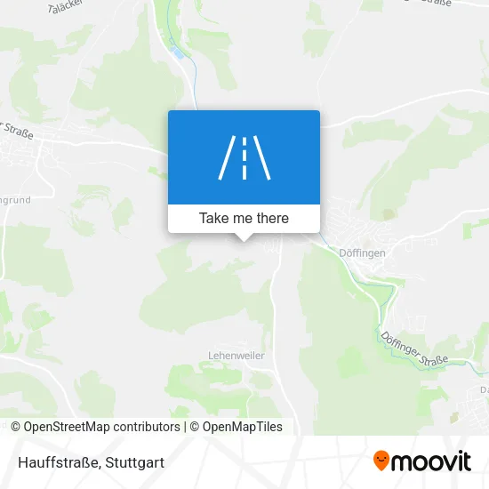 Карта Hauffstraße