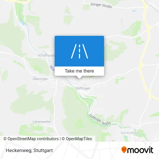 Карта Heckenweg