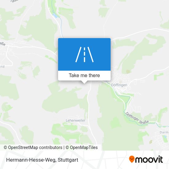 Карта Hermann-Hesse-Weg
