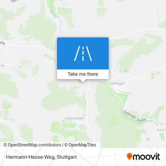 Карта Hermann-Hesse-Weg