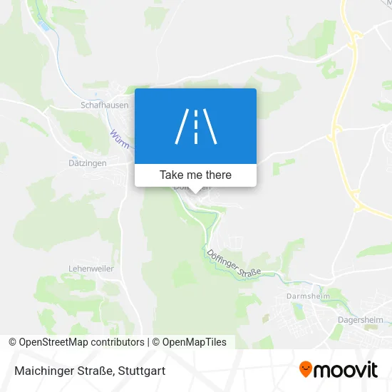 Maichinger Straße map