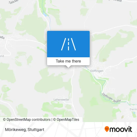 Карта Mörikeweg