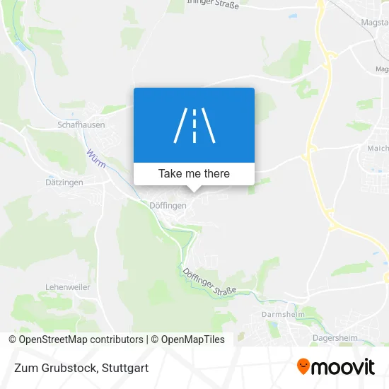 Карта Zum Grubstock
