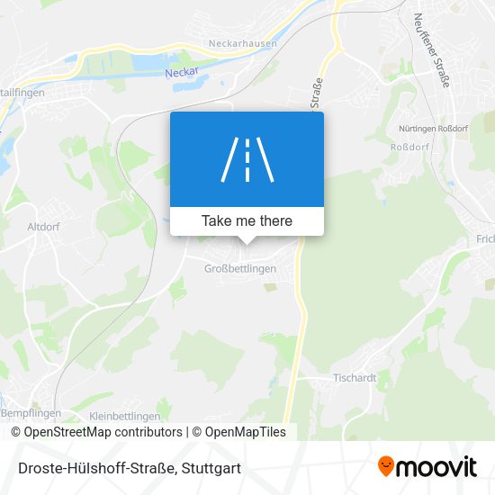 Droste-Hülshoff-Straße map