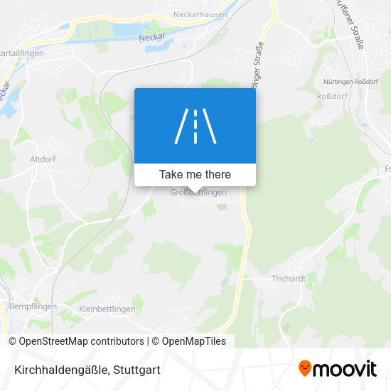 Kirchhaldengäßle map