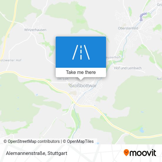 Alemannenstraße map
