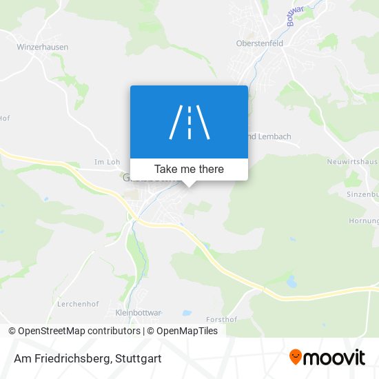 Карта Am Friedrichsberg