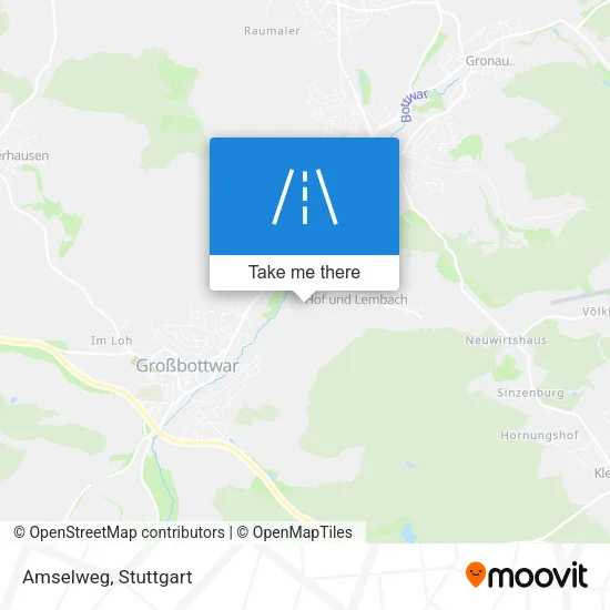 Карта Amselweg