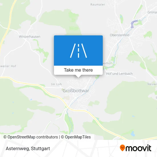 Карта Asternweg