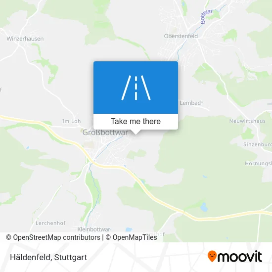 Карта Häldenfeld