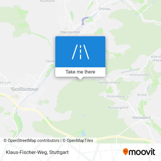 Klaus-Fischer-Weg map