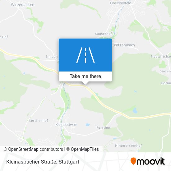 Kleinaspacher Straße map