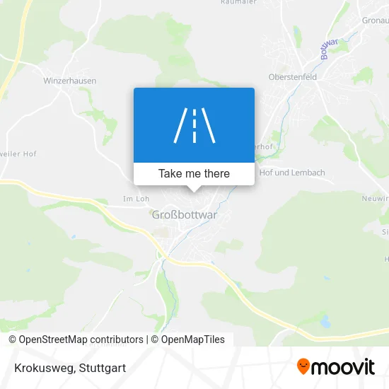 Карта Krokusweg