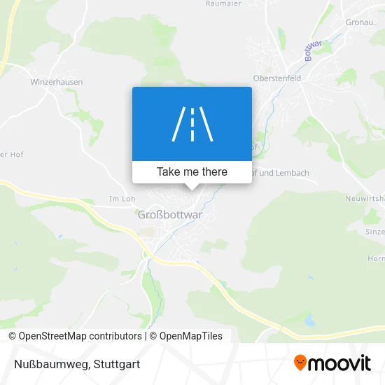 Карта Nußbaumweg