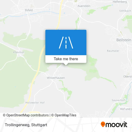 Карта Trollingerweg