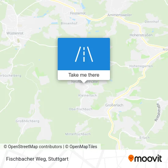 Карта Fischbacher Weg