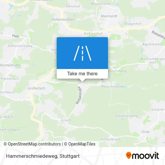 Карта Hammerschmiedeweg