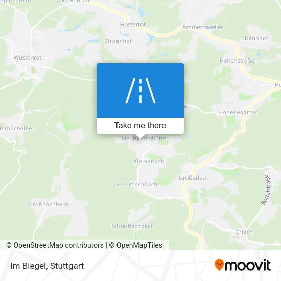 Карта Im Biegel