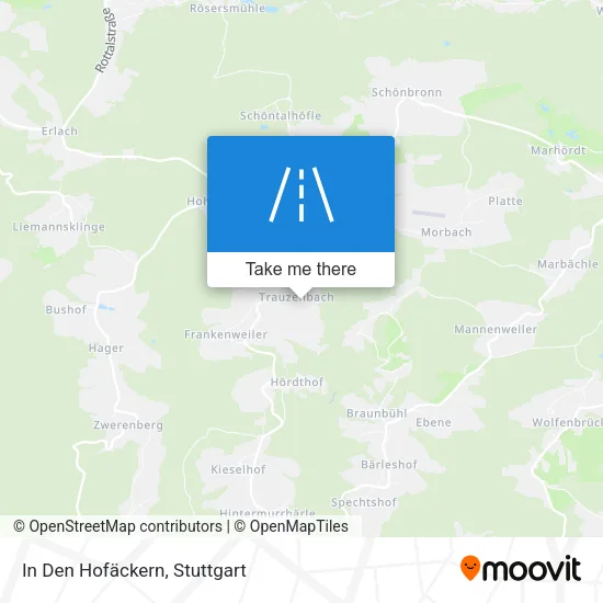 Карта In Den Hofäckern