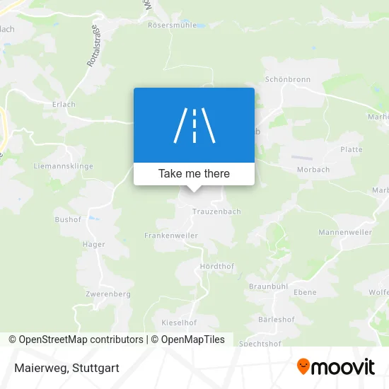 Maierweg map