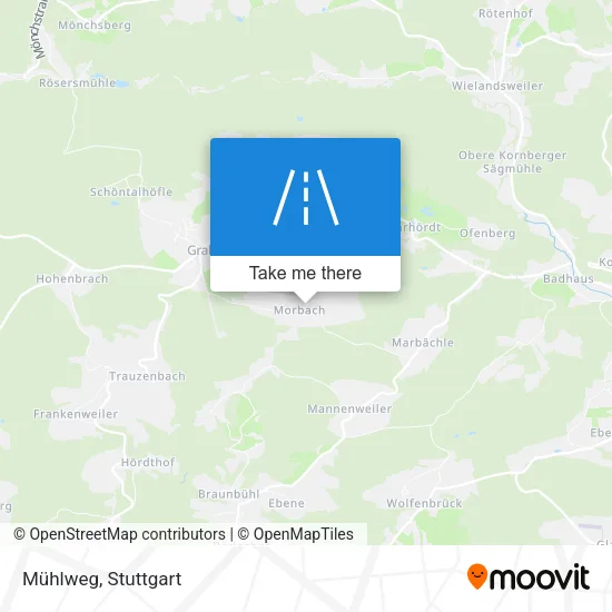 Карта Mühlweg