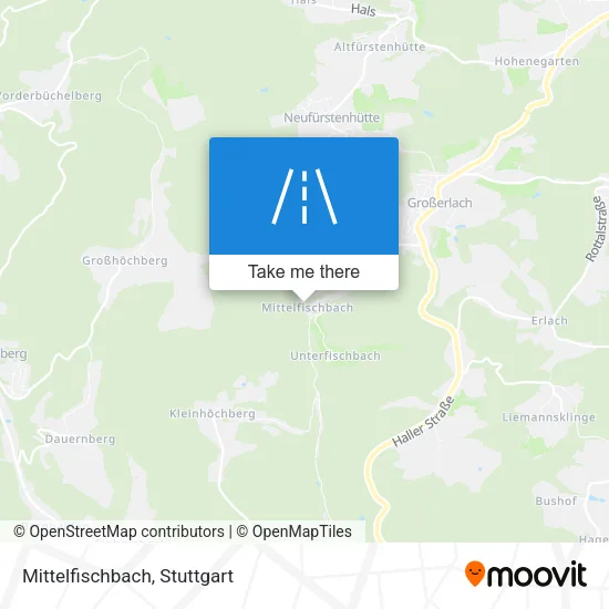 Карта Mittelfischbach