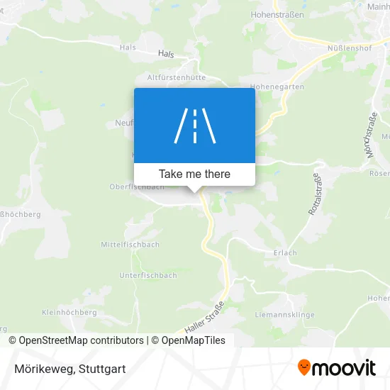 Карта Mörikeweg