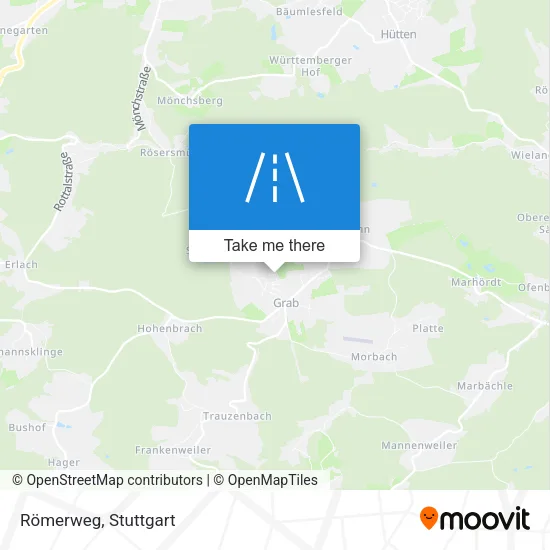 Карта Römerweg